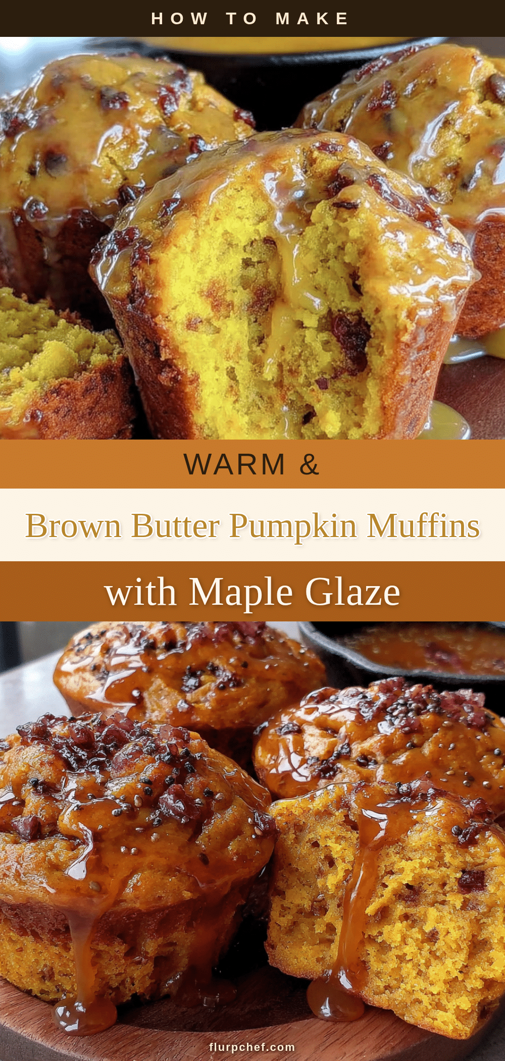 brown butter pumpkin muffins recipe
