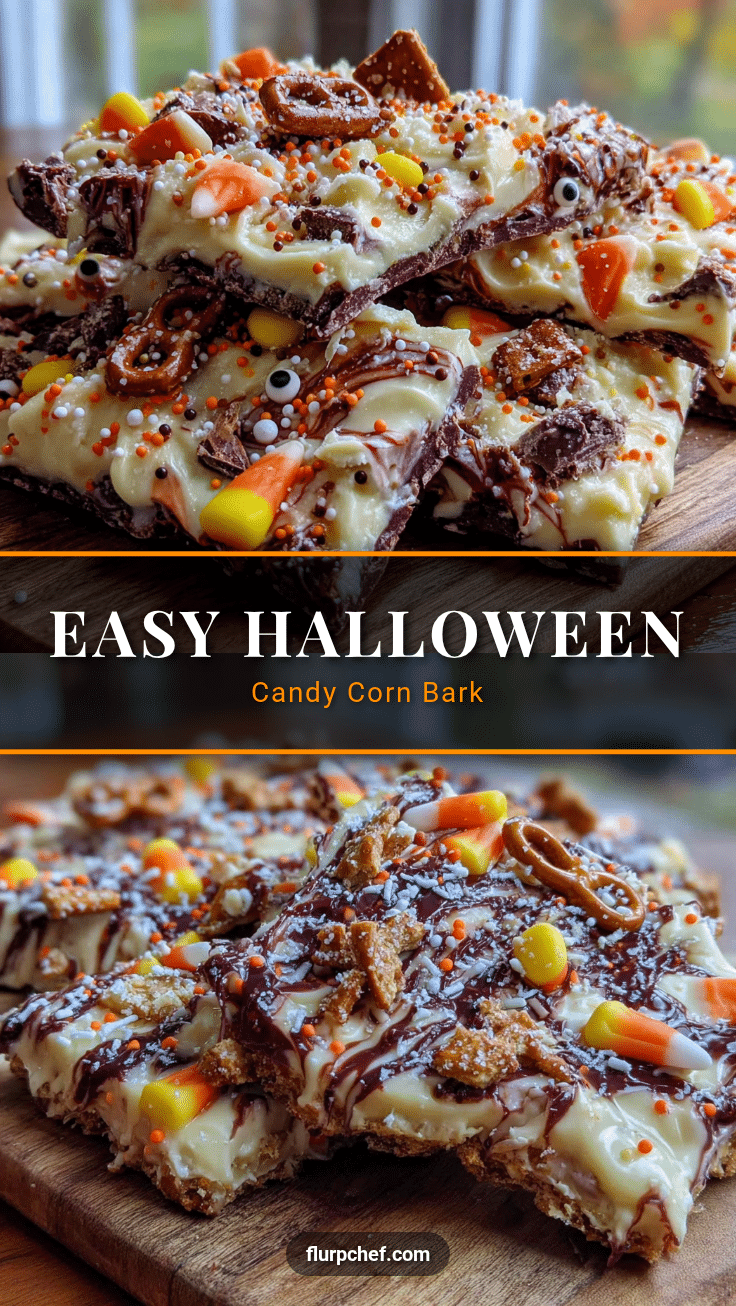 candy corn bark recipe