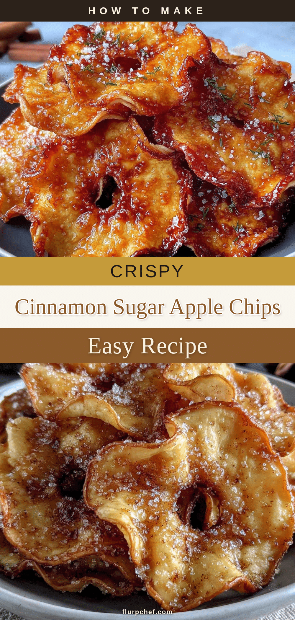 cinnamon sugar baked apple chips recipe