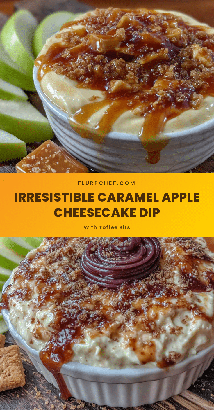 creamy caramel apple cheesecake dip recipe