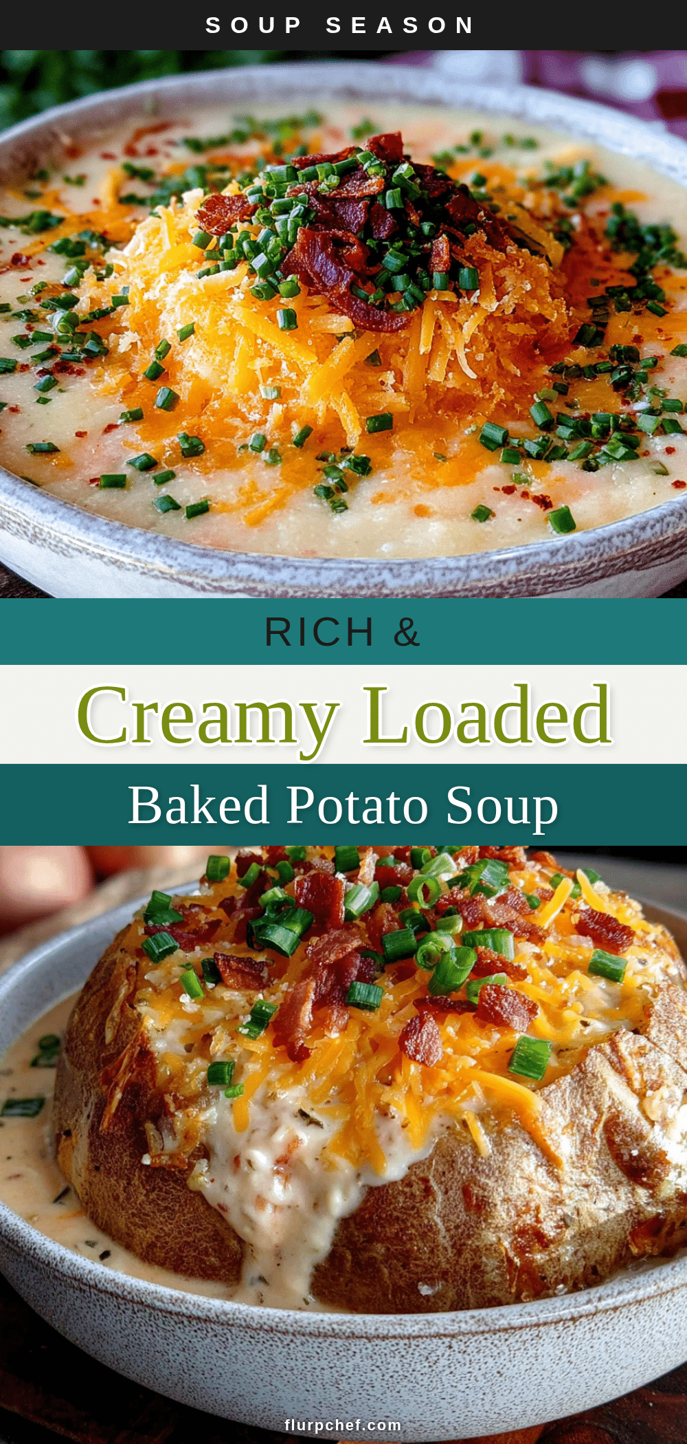 creamy loaded baked potato soup recipe