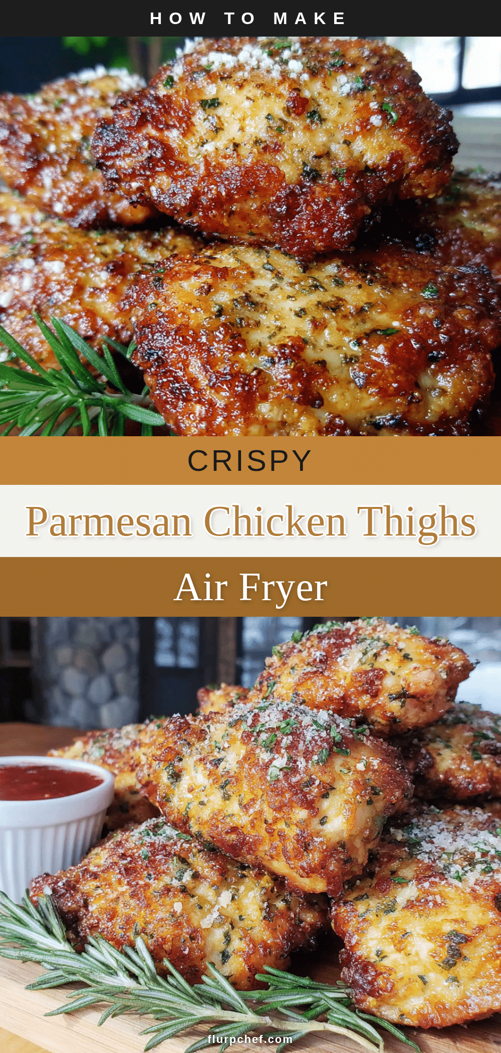 crispy air fryer parmesan chicken thighs recipe