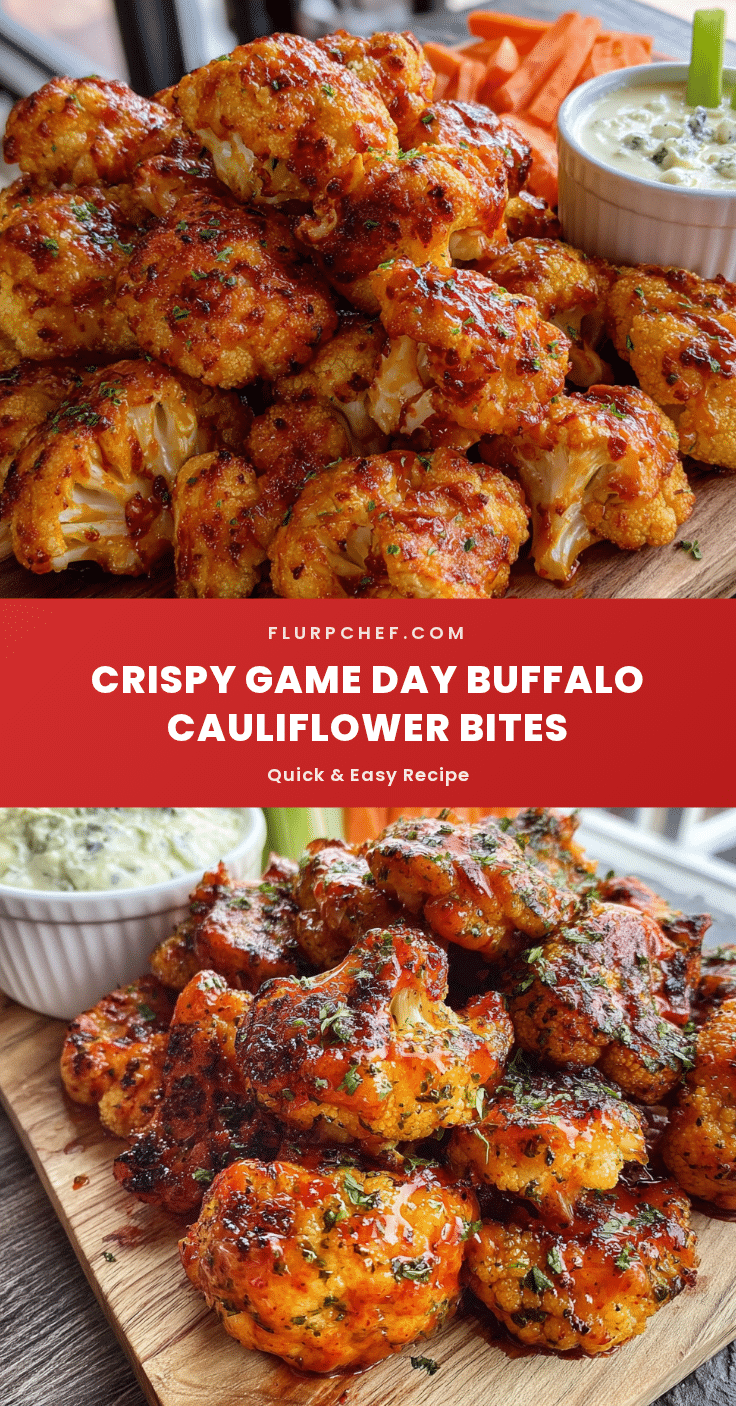 crispy baked buffalo cauliflower recipe