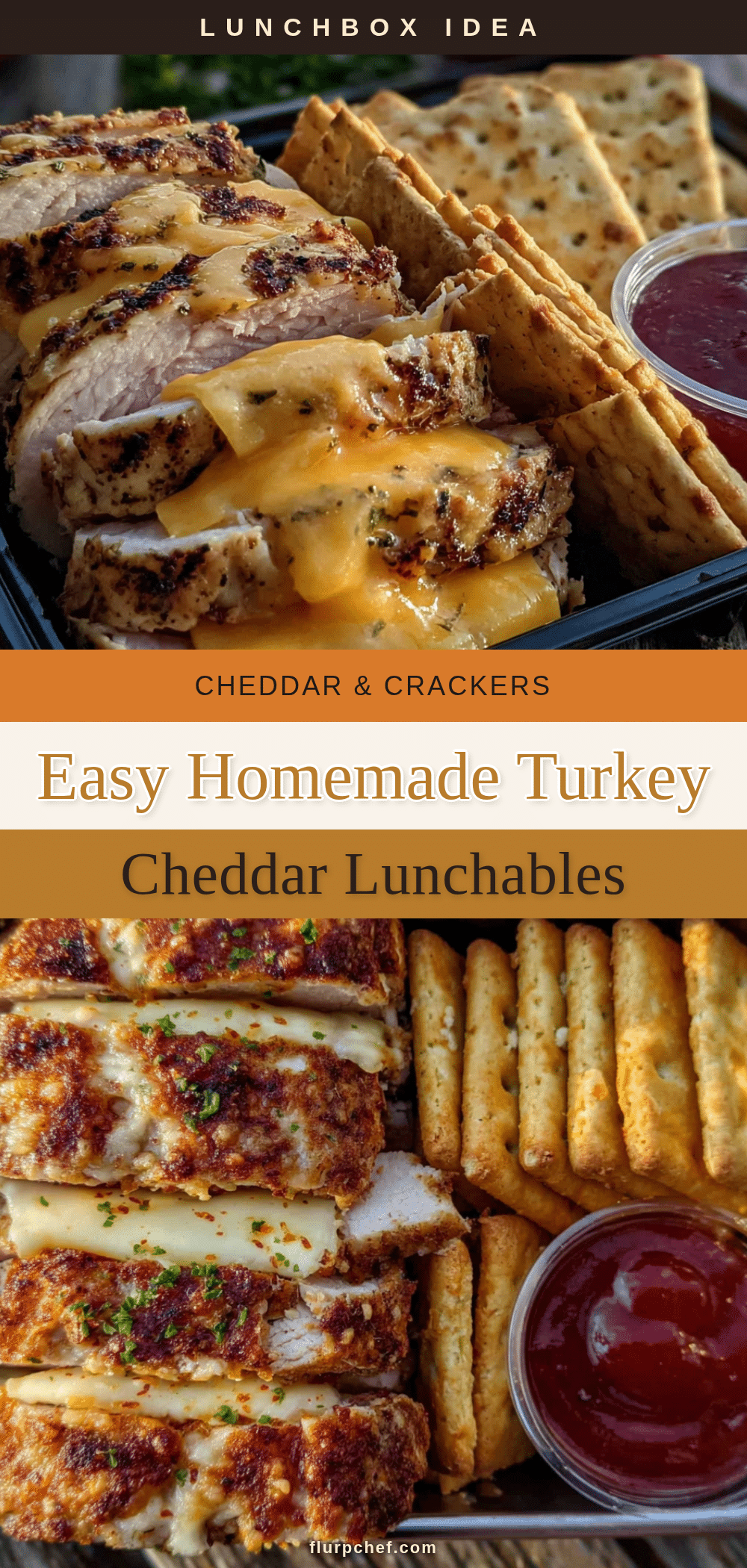 easy turkey and cheddar copycat lunchable boxes recipe