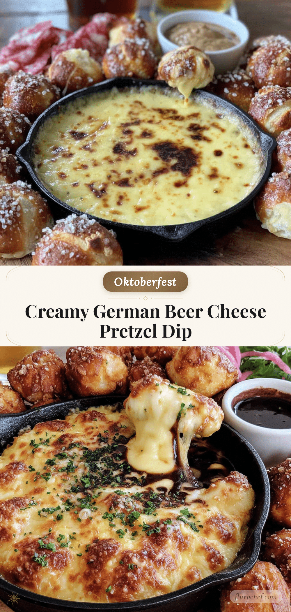 German beer cheese pretzel dip recipe