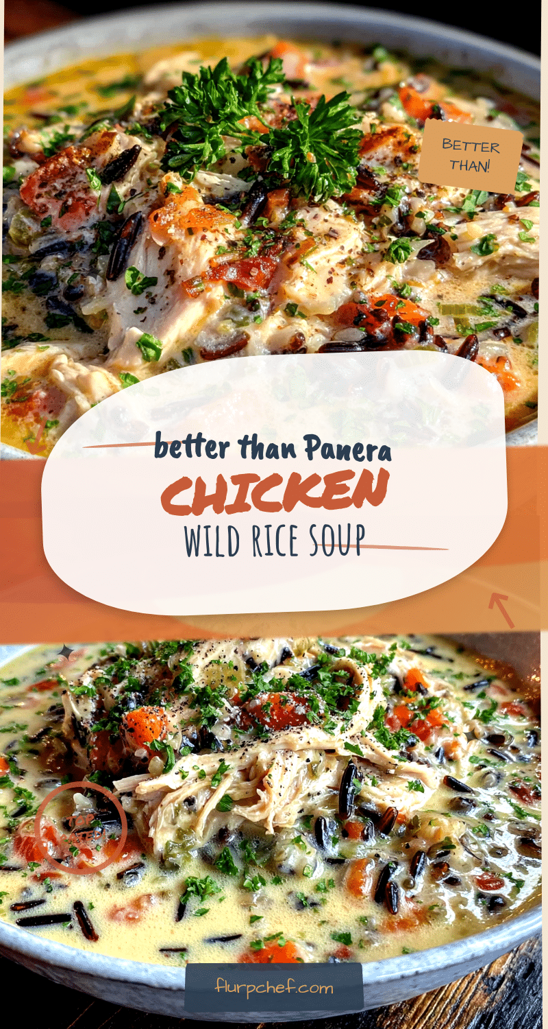 Homemade Chicken and Wild Rice Soup recipe