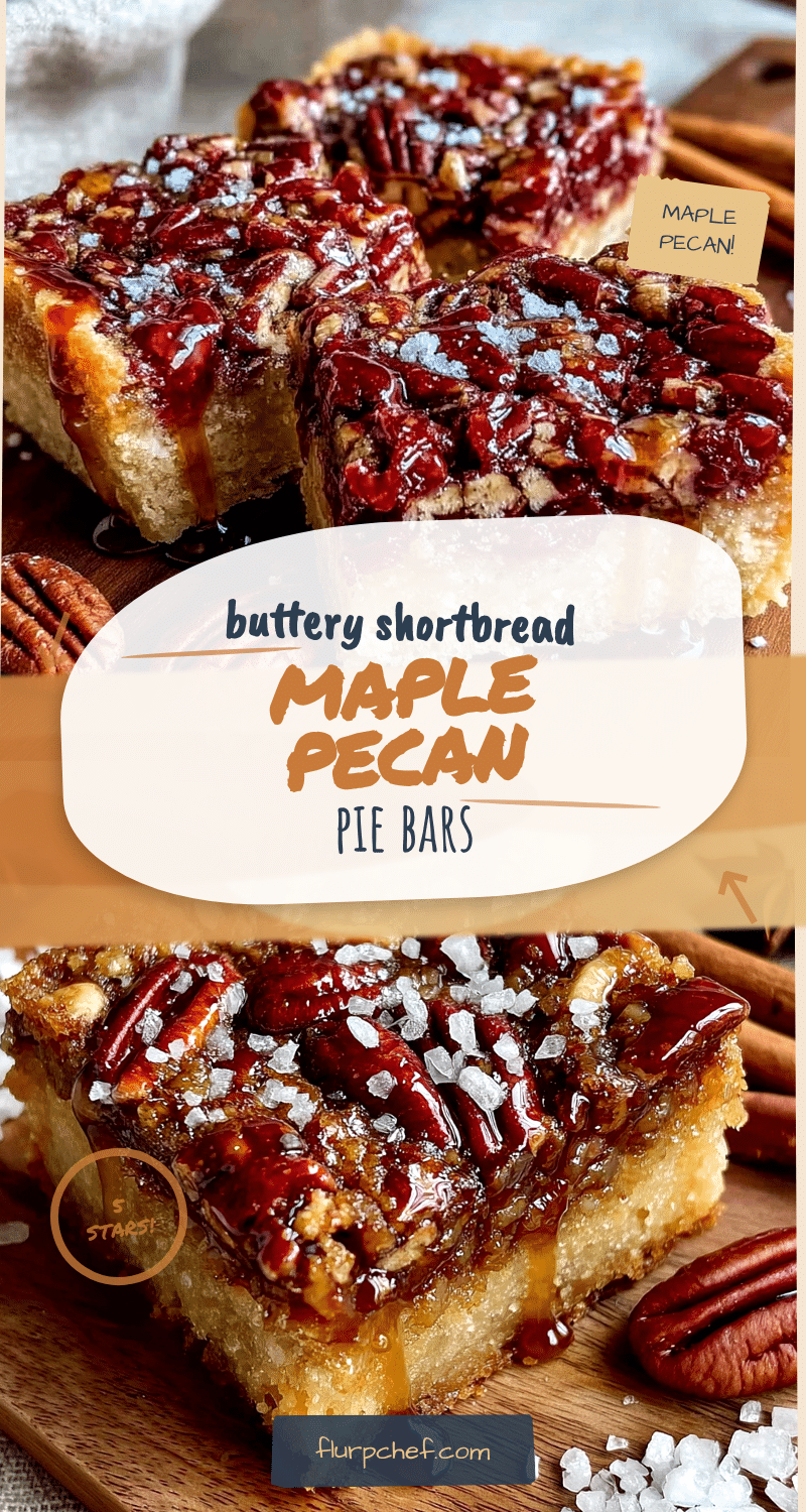 maple pecan pie bars recipe
