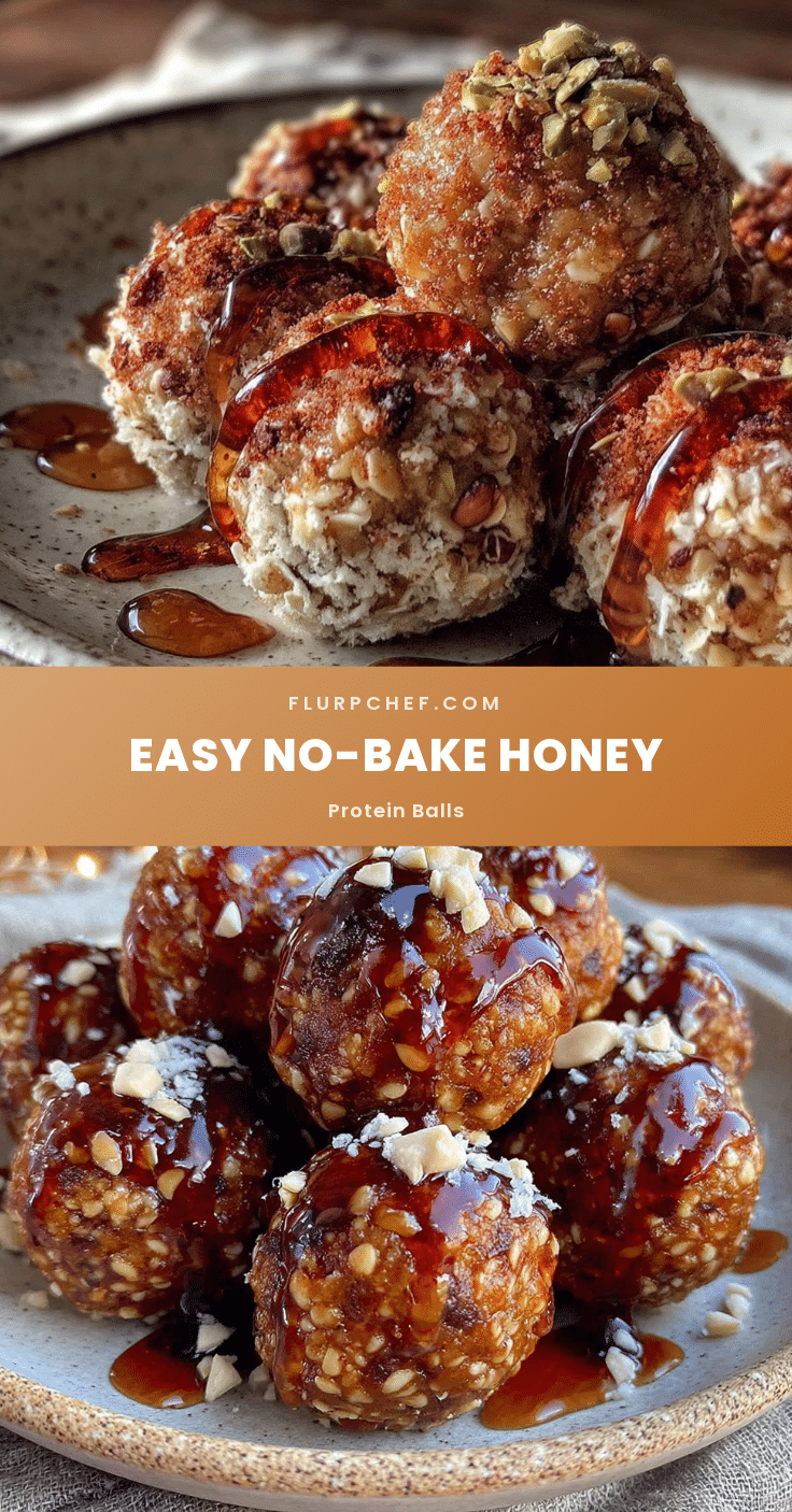 no-bake honey protein balls recipe