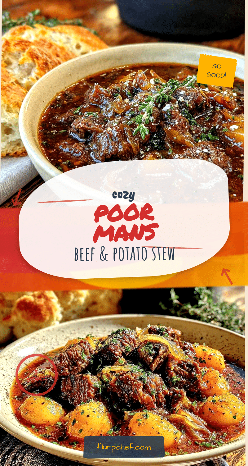 poor mans beef and potato stew recipe