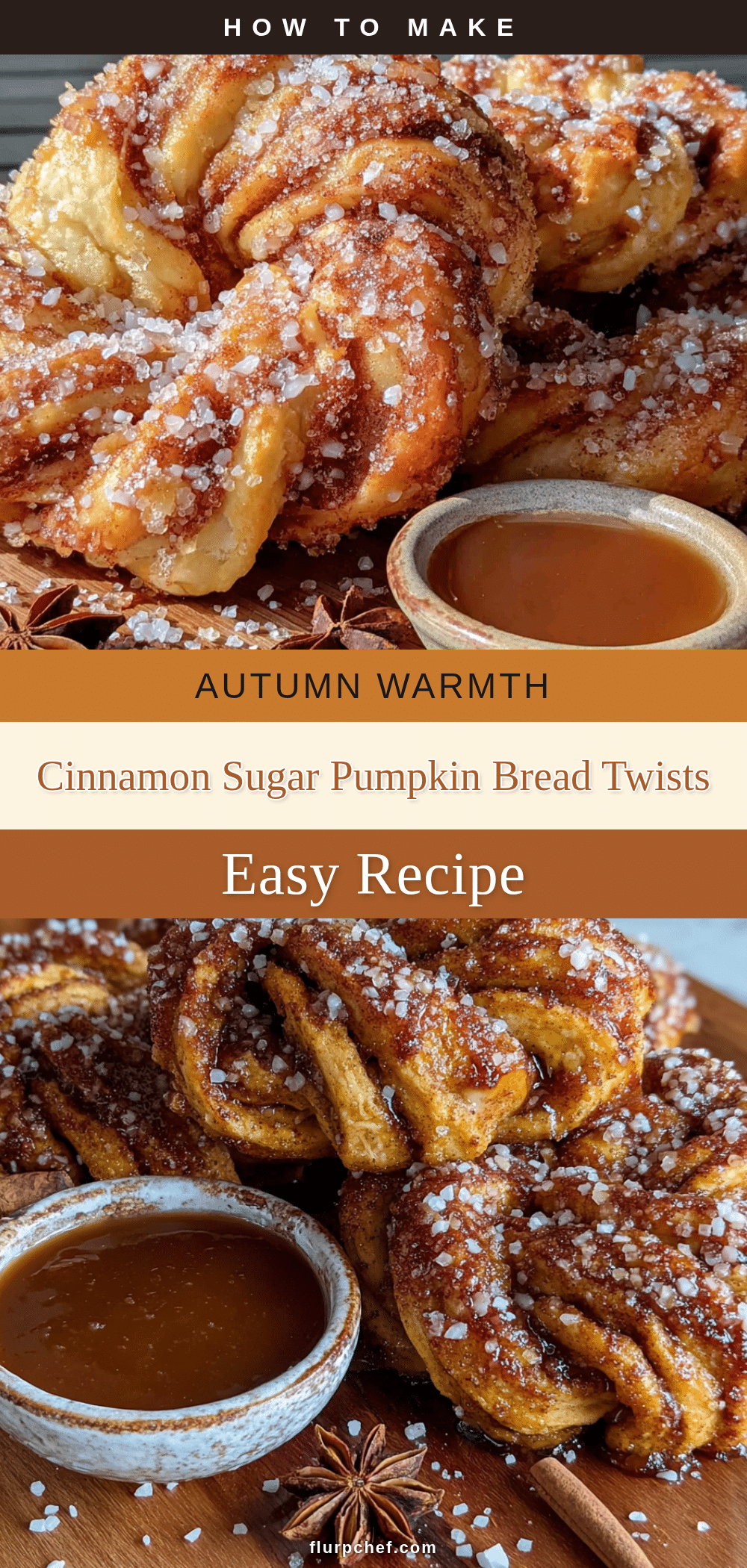 pumpkin bread twists recipe