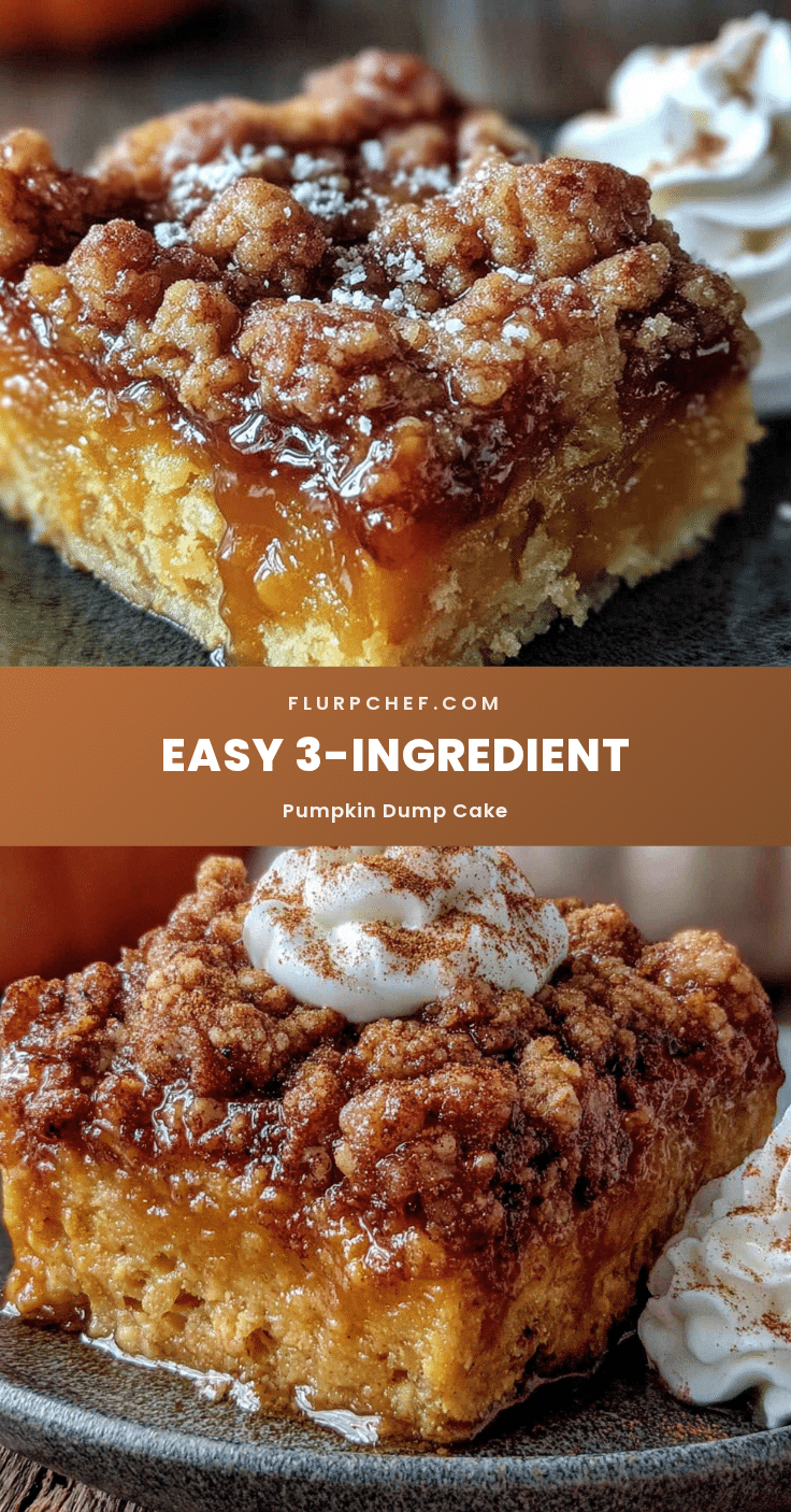 pumpkin dump cake recipe