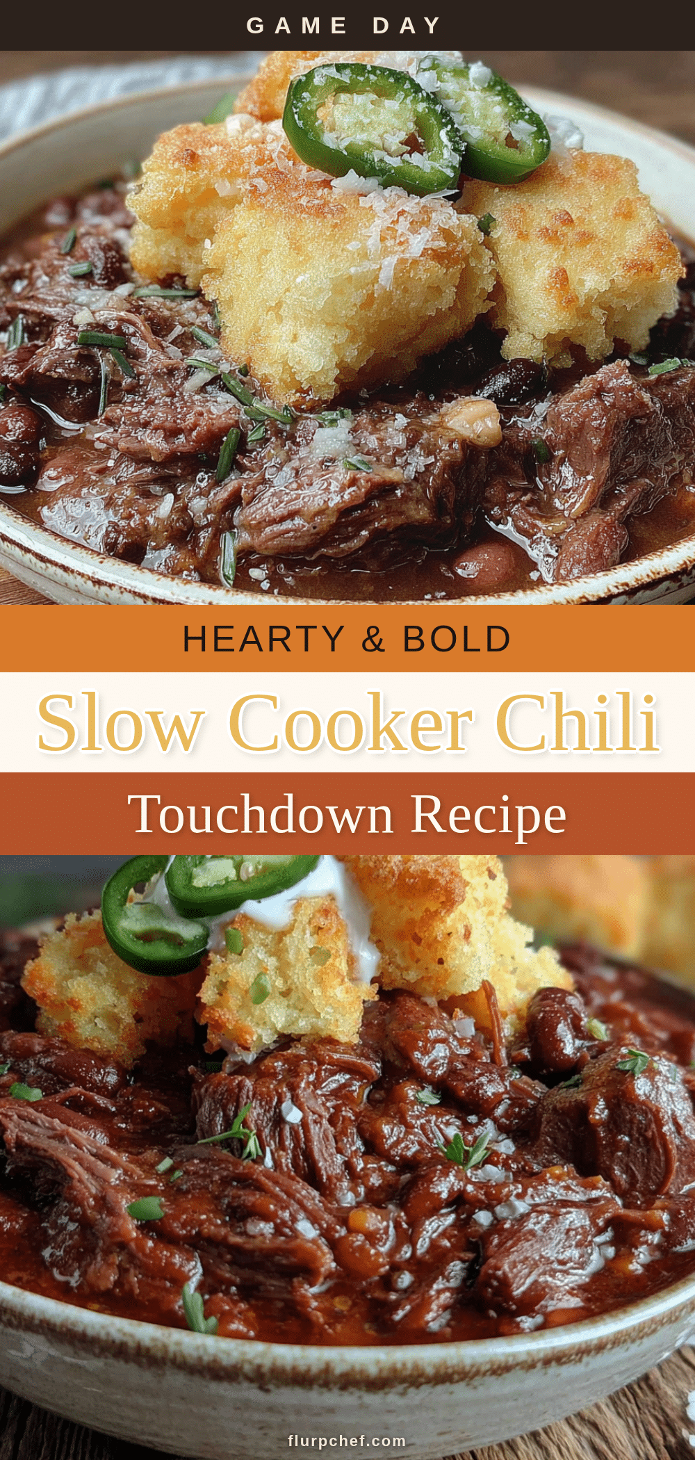slow cooker football chili recipe