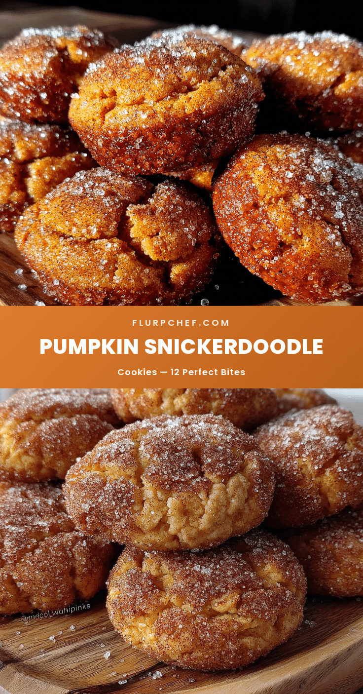 small batch pumpkin snickerdoodle cookies recipe