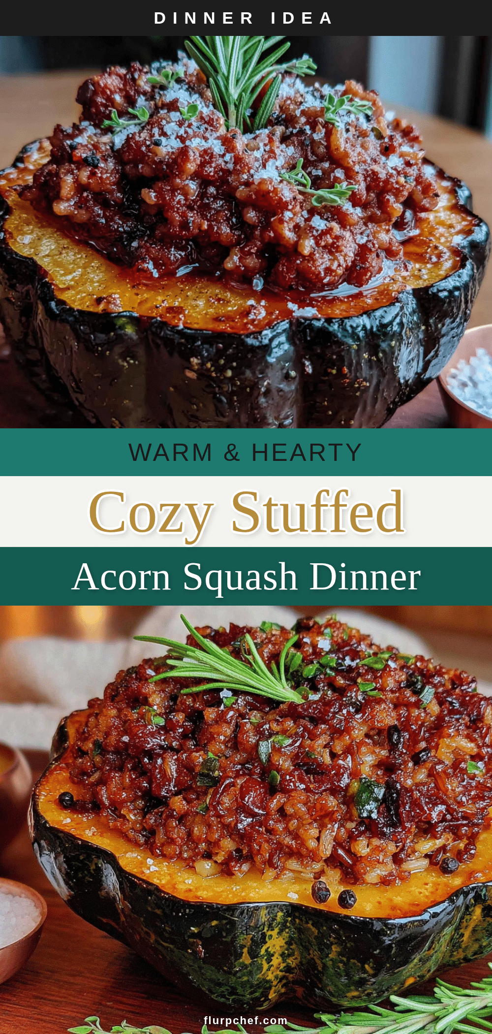 stuffed acorn squash with sausage and wild rice recipe