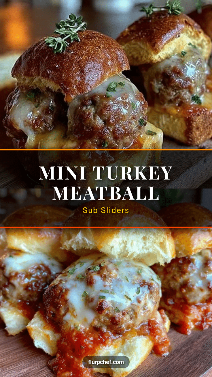 turkey meatball sub sliders recipe