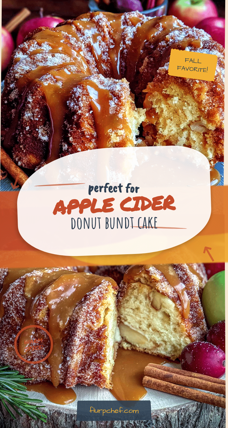 apple cider donut bundt cake recipe
