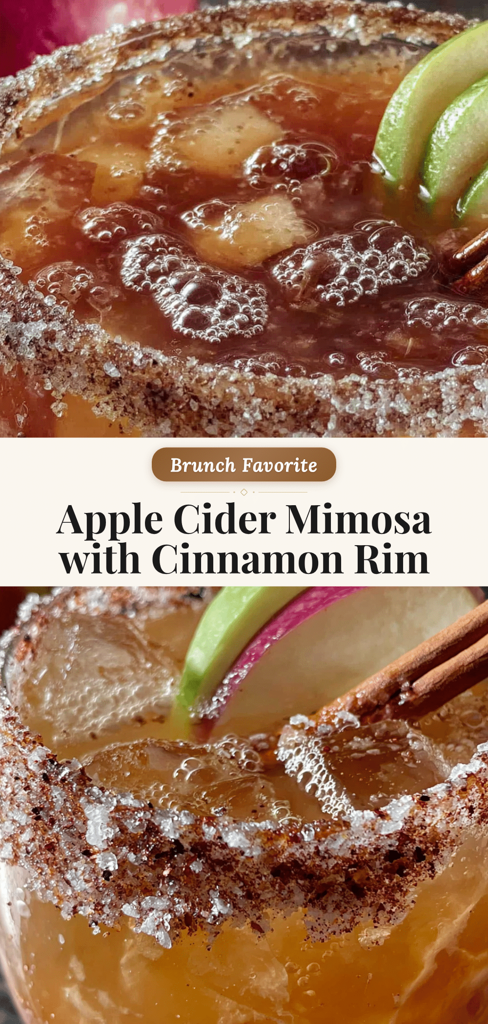 apple cider mimosa recipe