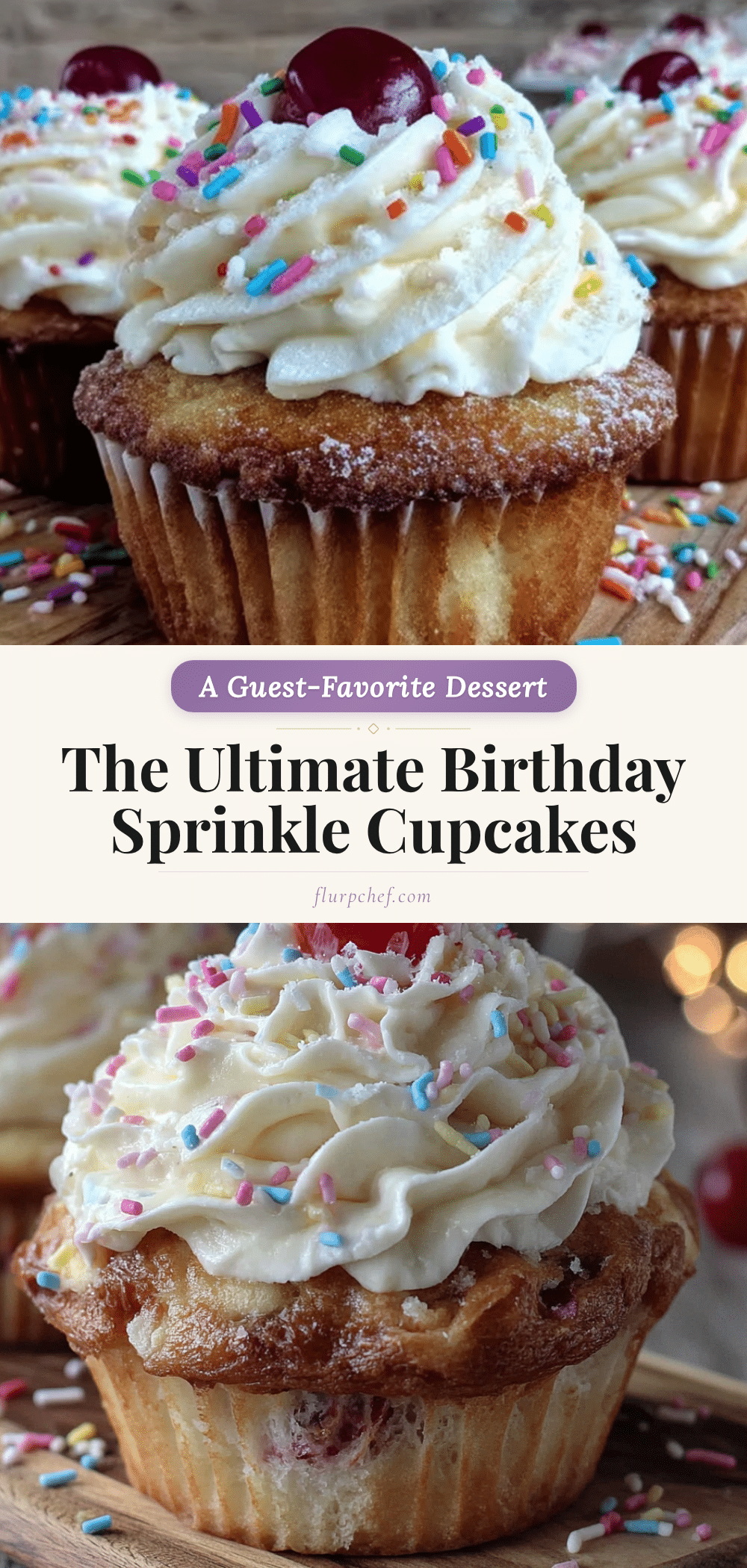 birthday sprinkle cupcakes recipe