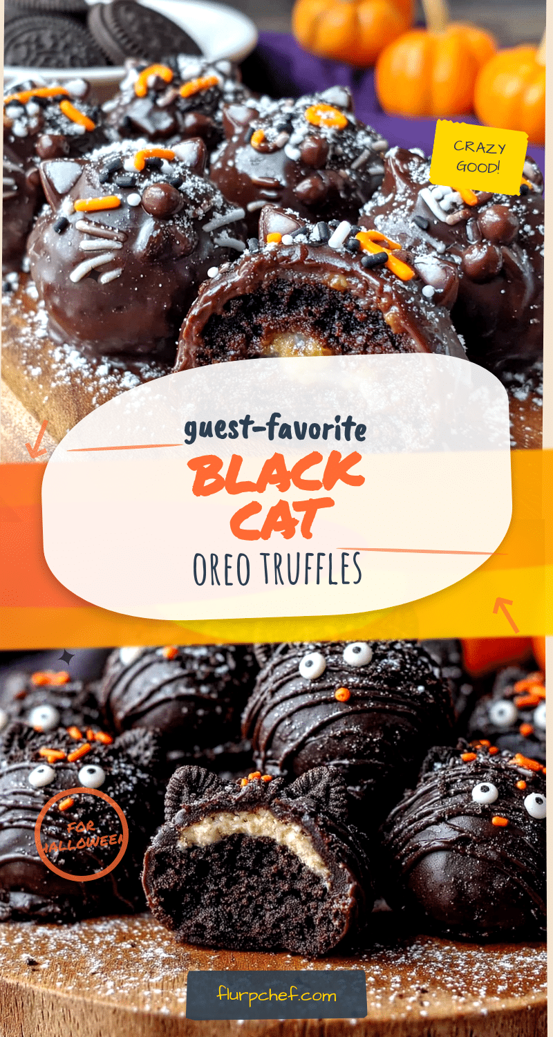 Black Cat Oreo Truffles recipe