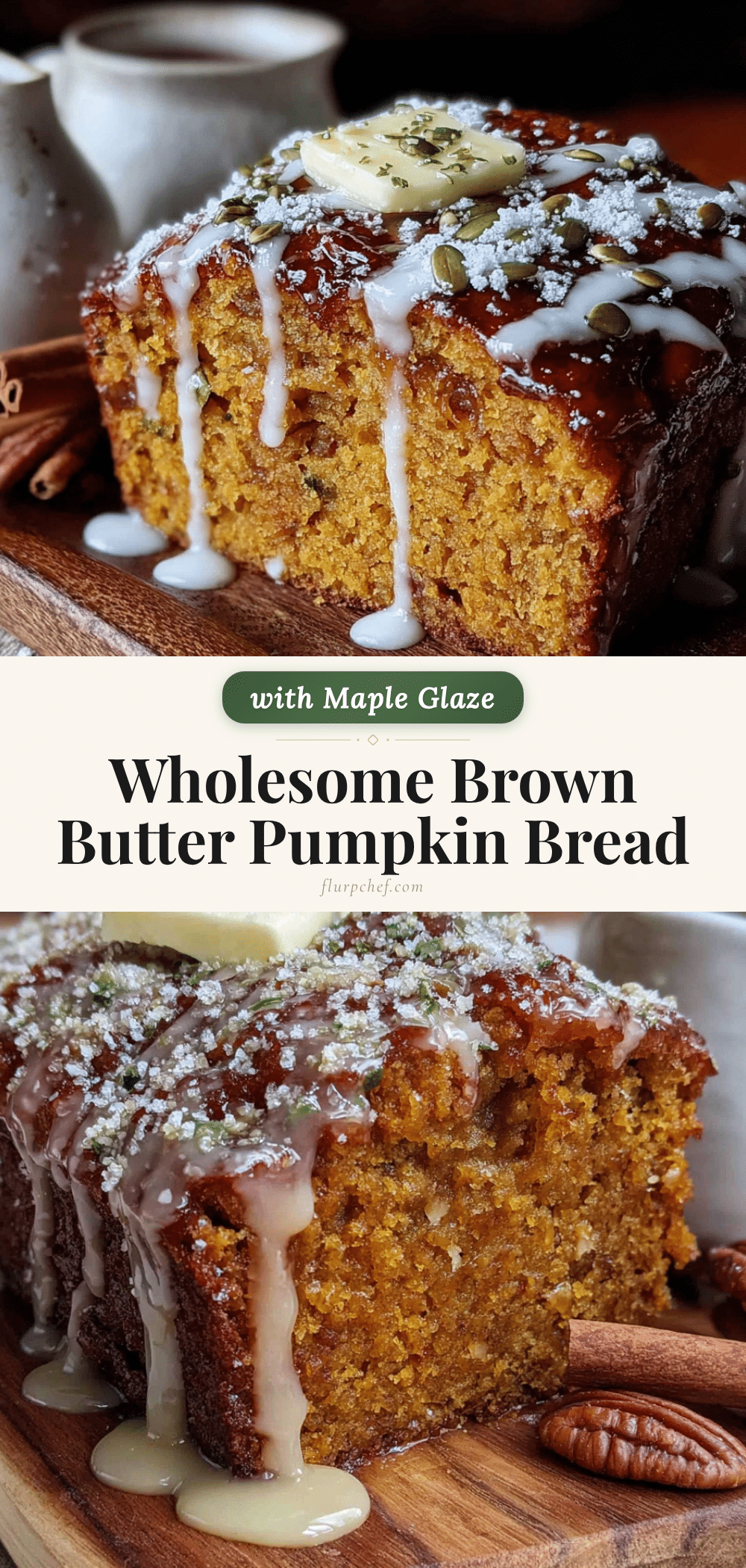brown butter pumpkin bread recipe