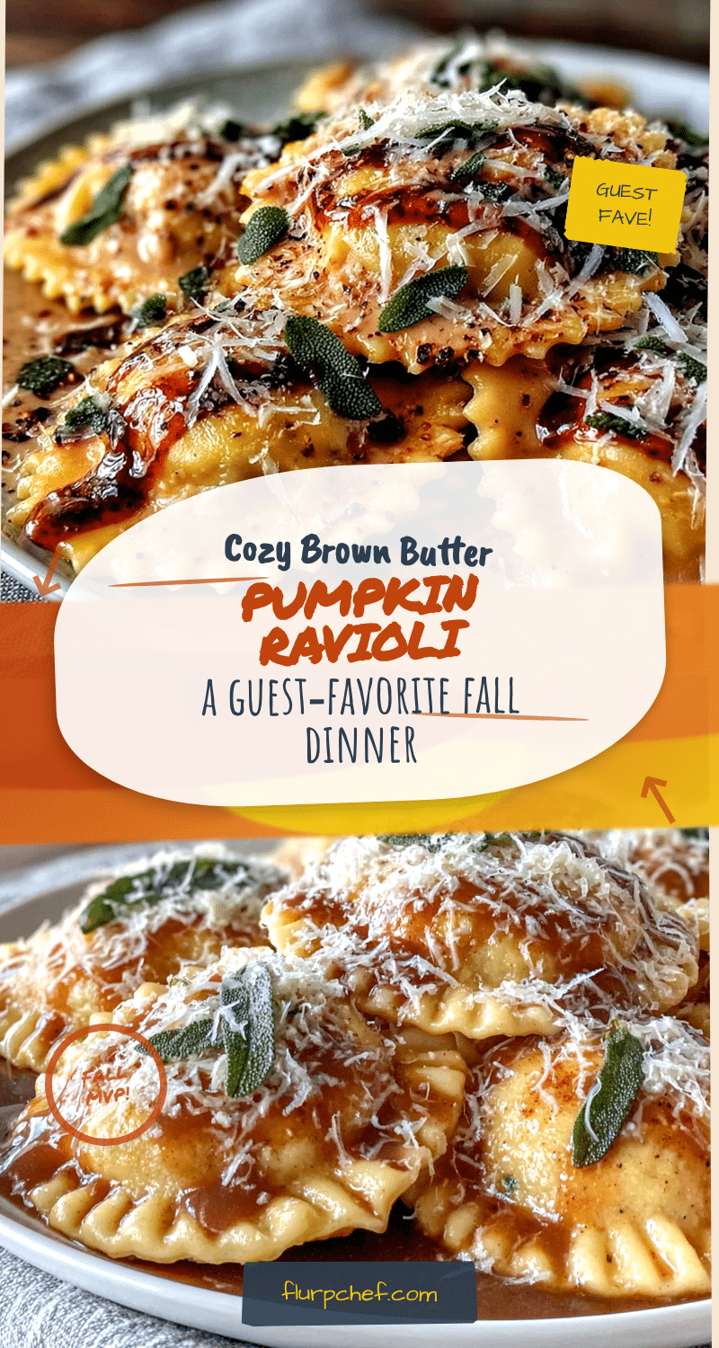 brown butter pumpkin ravioli recipe