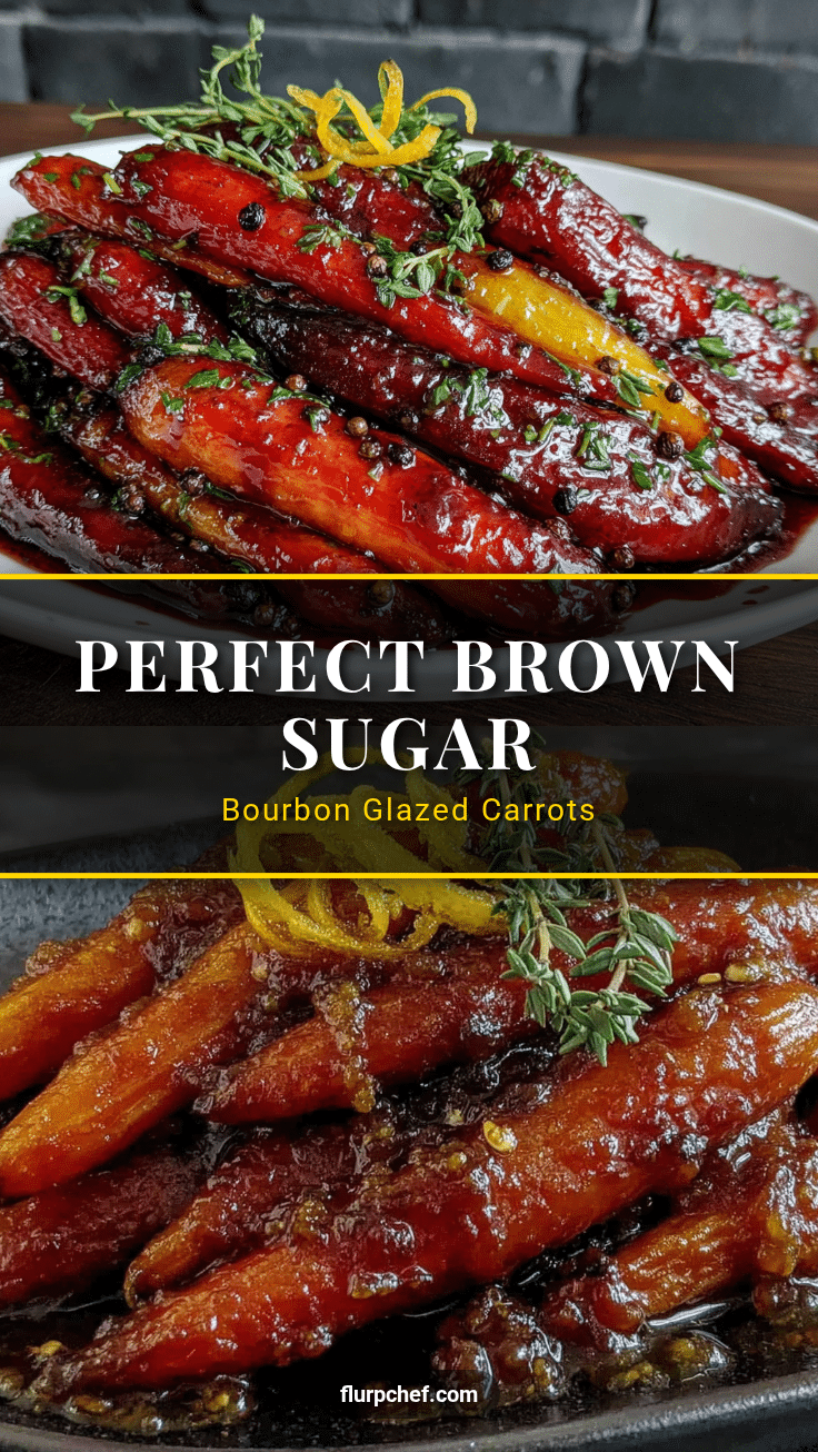 brown sugar bourbon glazed carrots recipe