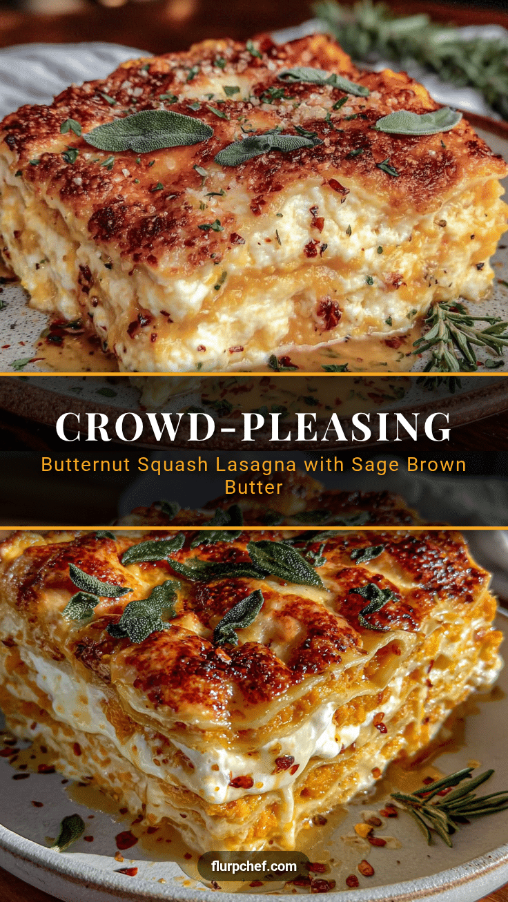 butternut squash lasagna recipe