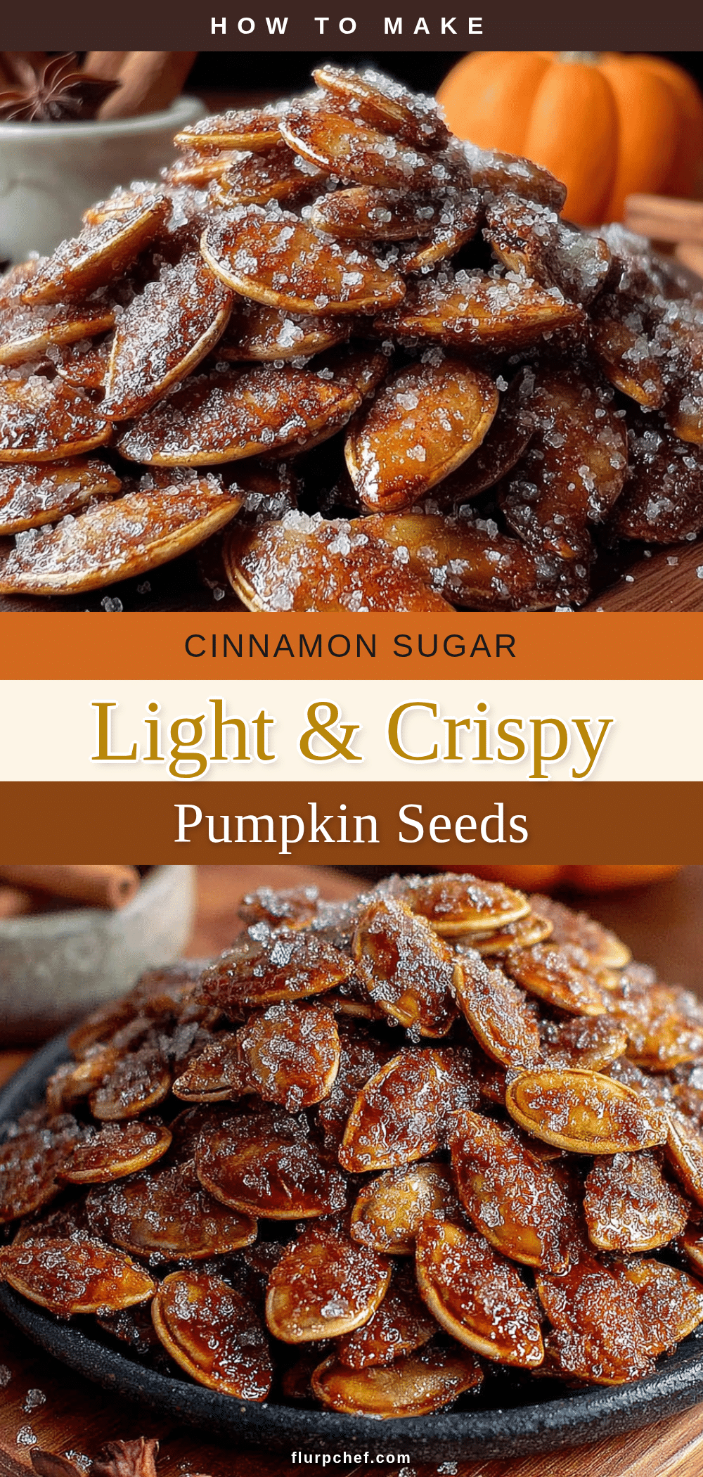 cinnamon sugar pumpkin seeds recipe