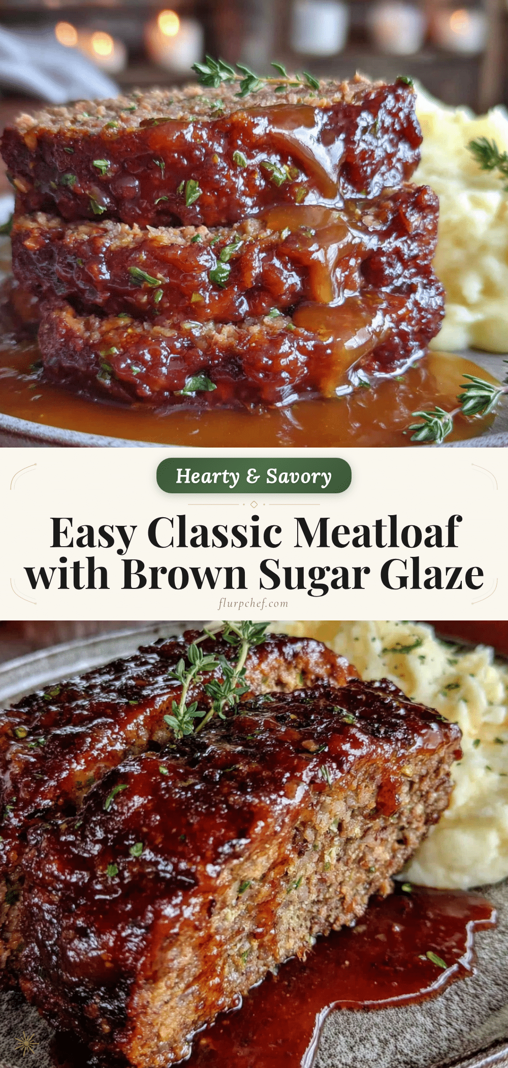 classic meatloaf with brown sugar glaze recipe