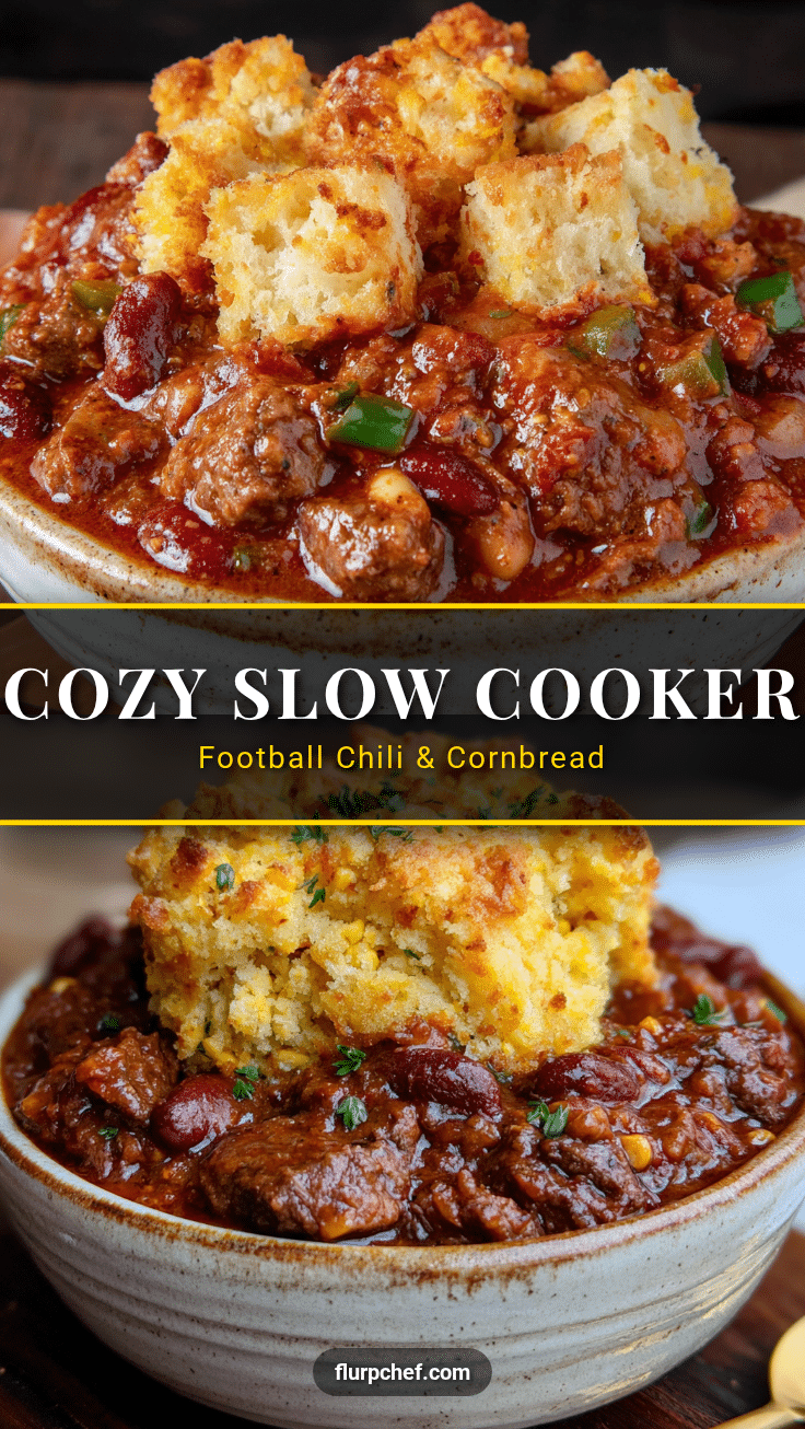 cozy slow cooker football chili recipe