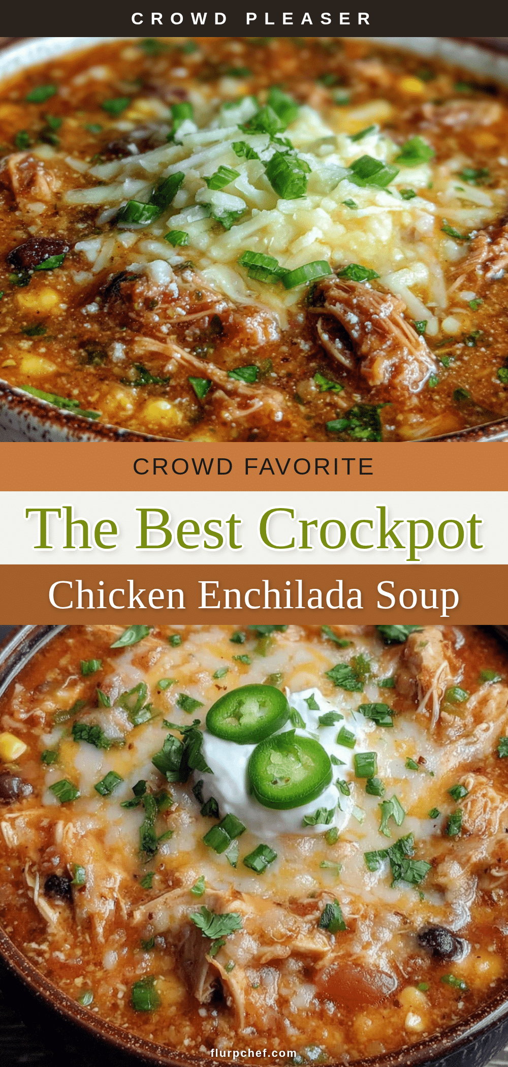 crockpot chicken enchilada soup recipe