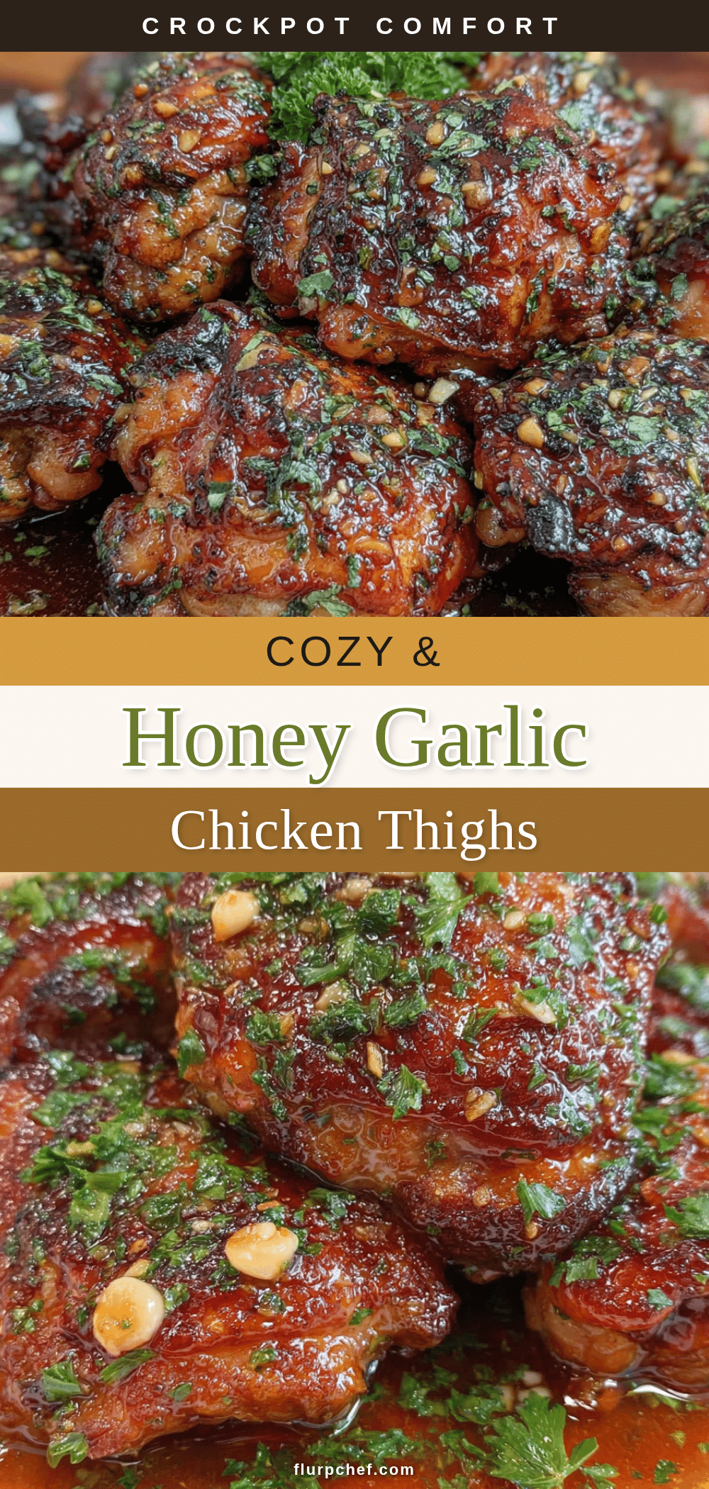 crockpot honey garlic chicken thighs recipe