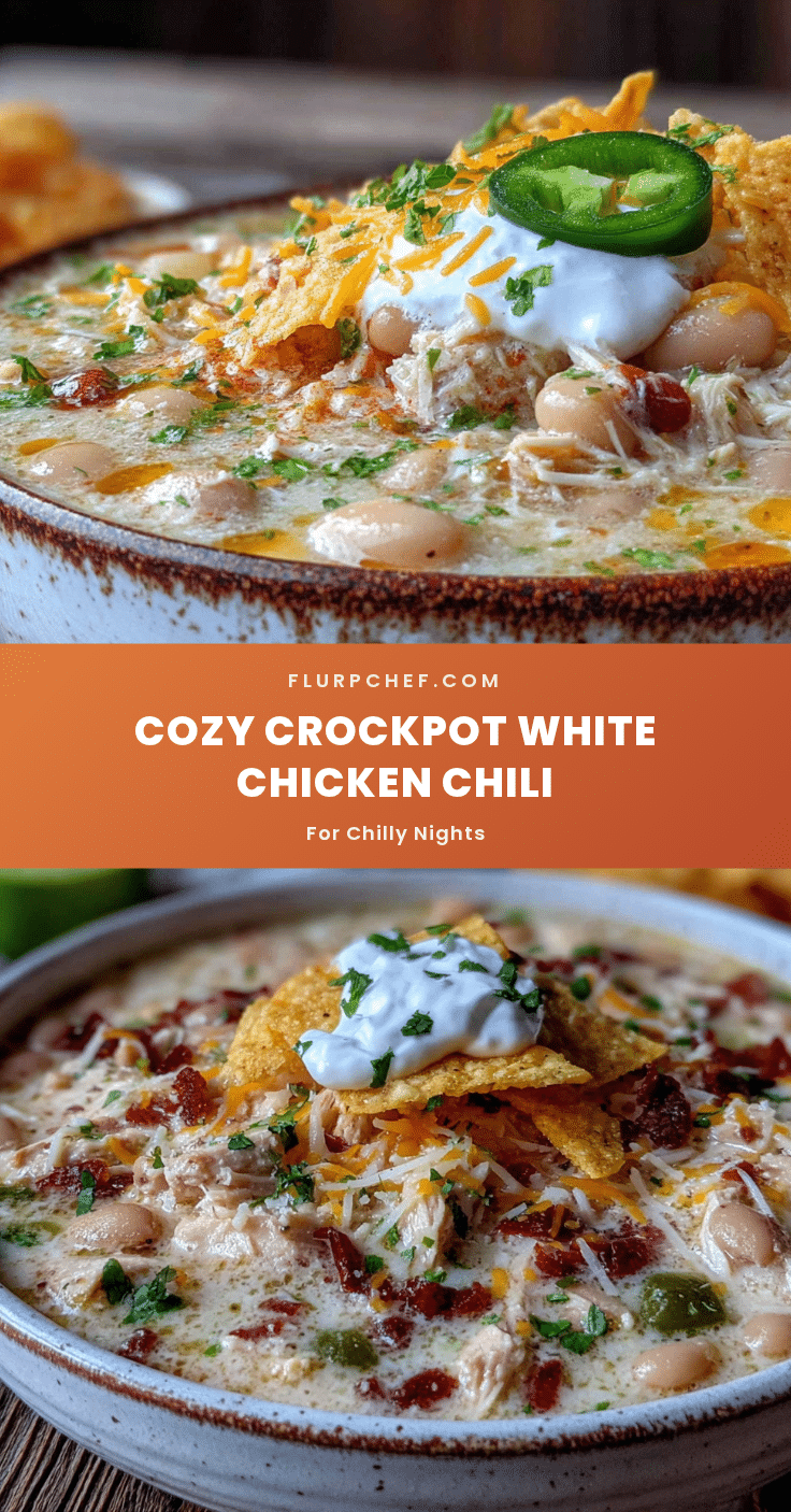 Crockpot White Chicken Chili recipe