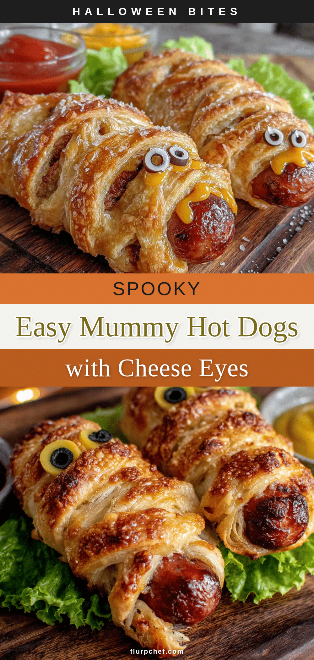 easy mummy hot dogs recipe with cheese eyes recipe