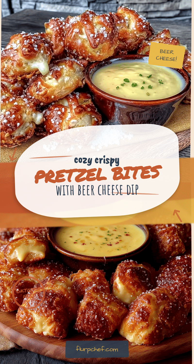 Easy Oktoberfest Pretzel Bites with Beer Cheese Dip recipe