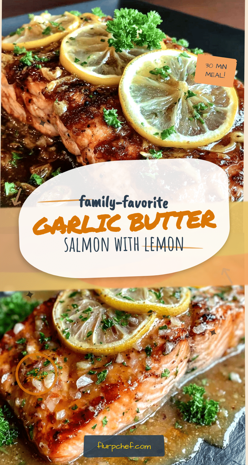 garlic butter salmon recipe