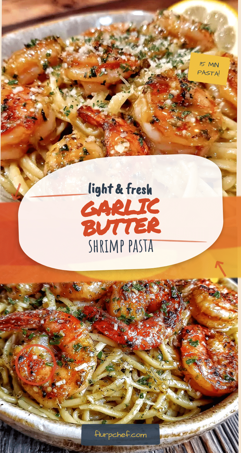 garlic butter shrimp pasta recipe