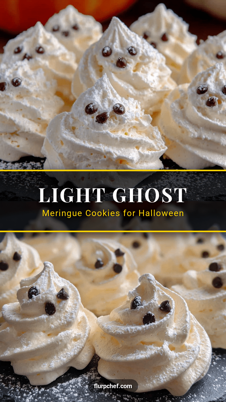 light ghost meringue cookies recipe