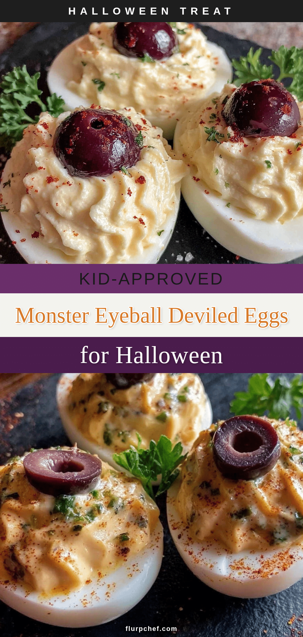 monster eyeball deviled eggs recipe