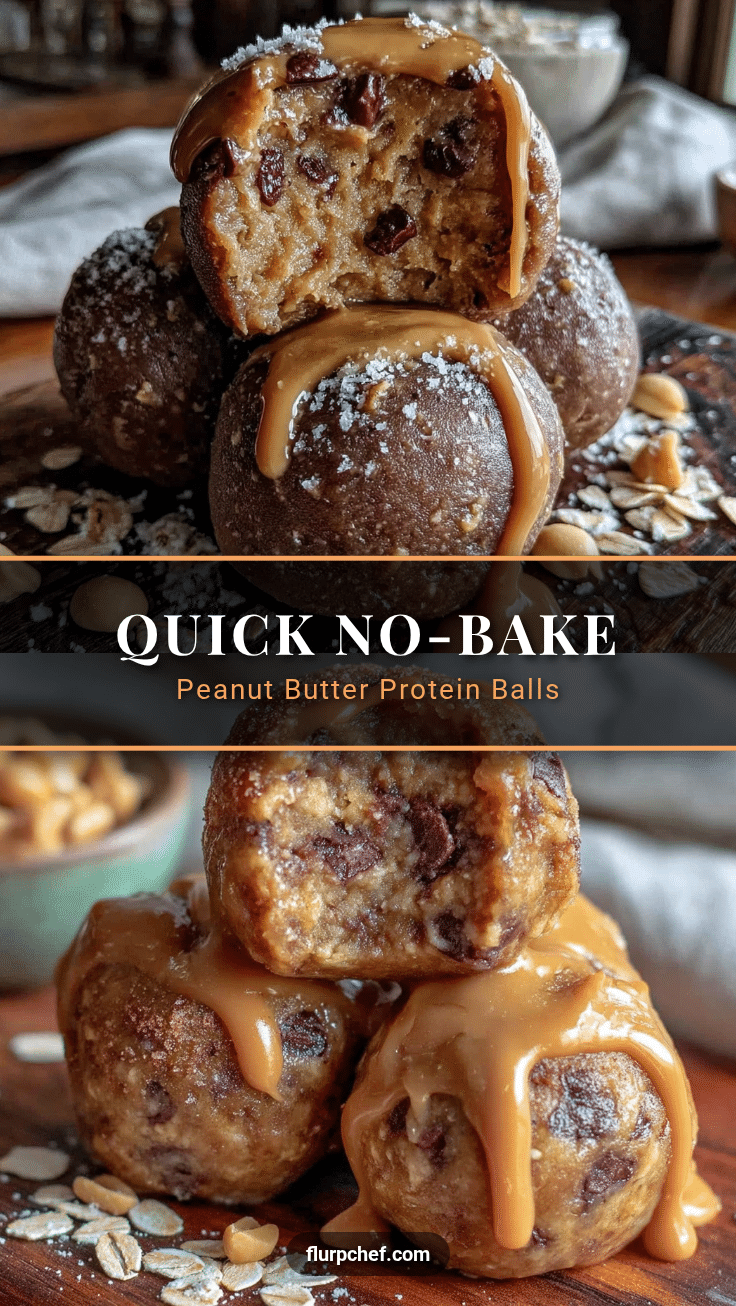no-bake peanut butter protein balls recipe