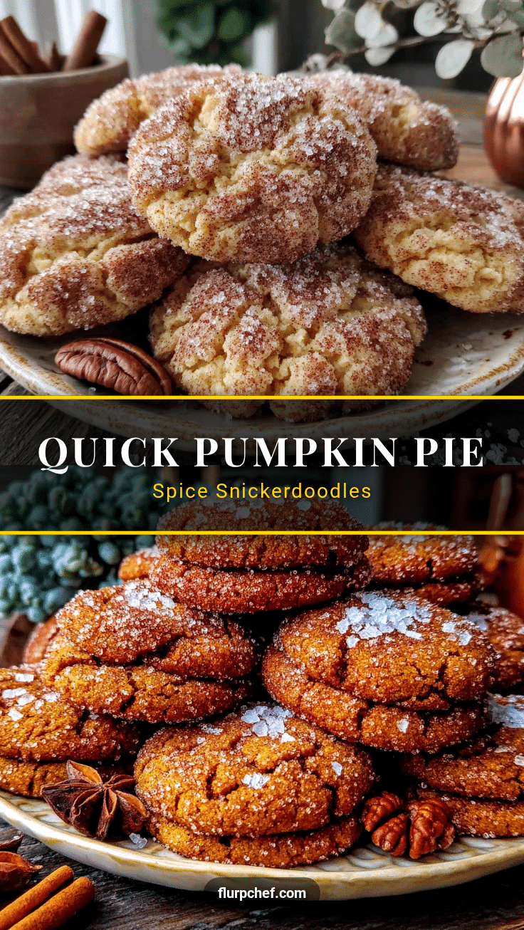 Pumpkin Pie Spice Snickerdoodles recipe