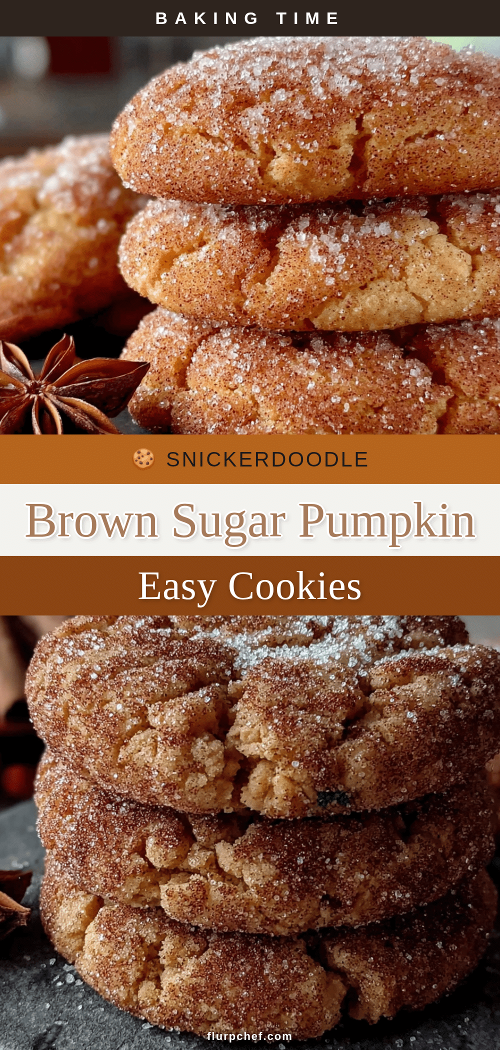 pumpkin snickerdoodle cookies recipe