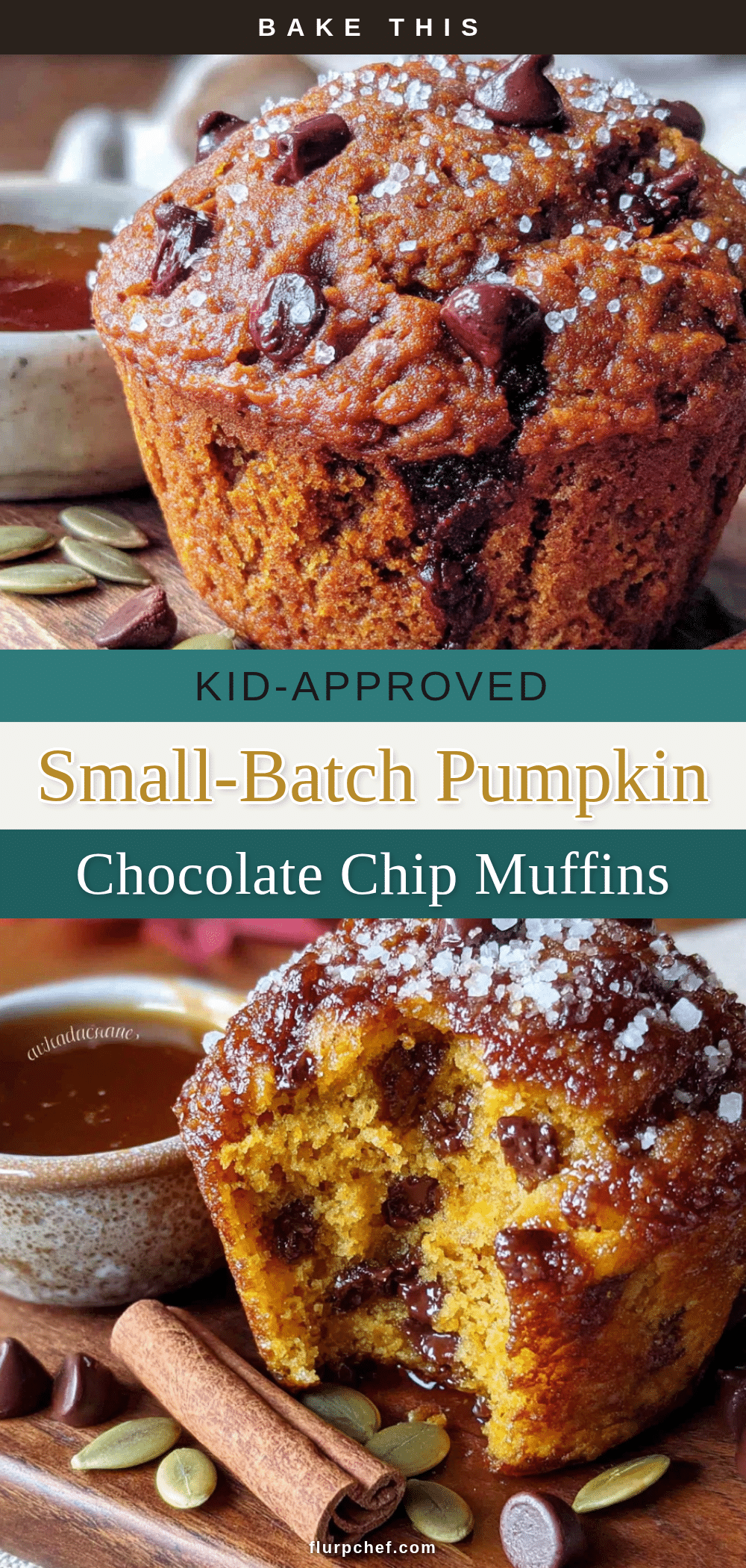 small-batch pumpkin chocolate chip muffins recipe