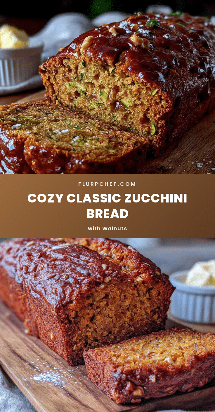 zucchini bread with walnuts recipe