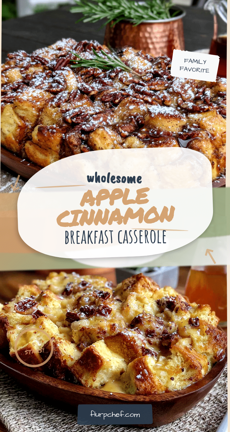apple cinnamon breakfast casserole recipe