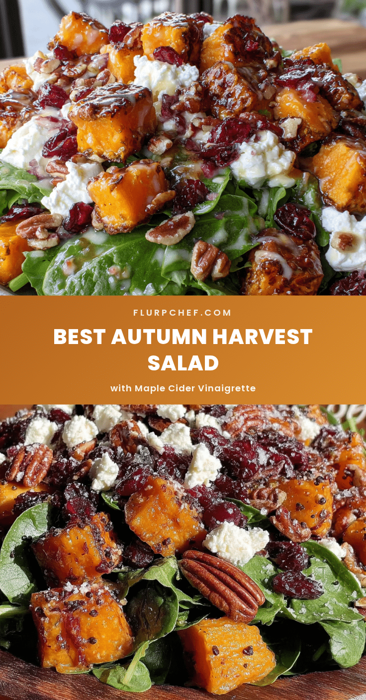autumn harvest salad recipe