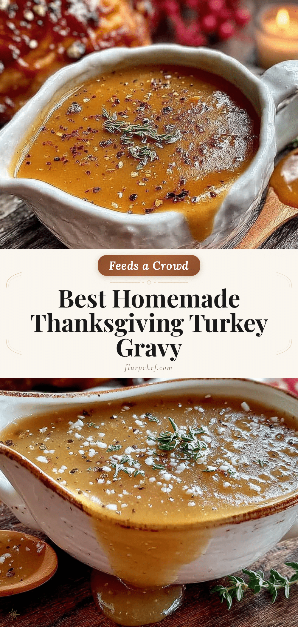 best homemade thanksgiving turkey gravy for a crowd recipe