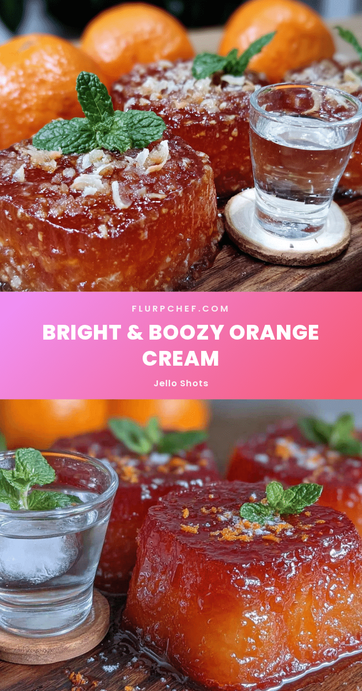 best orange cream jello shots recipe