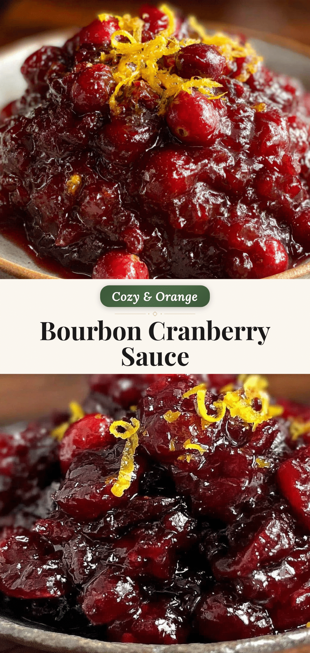 bourbon cranberry sauce recipe