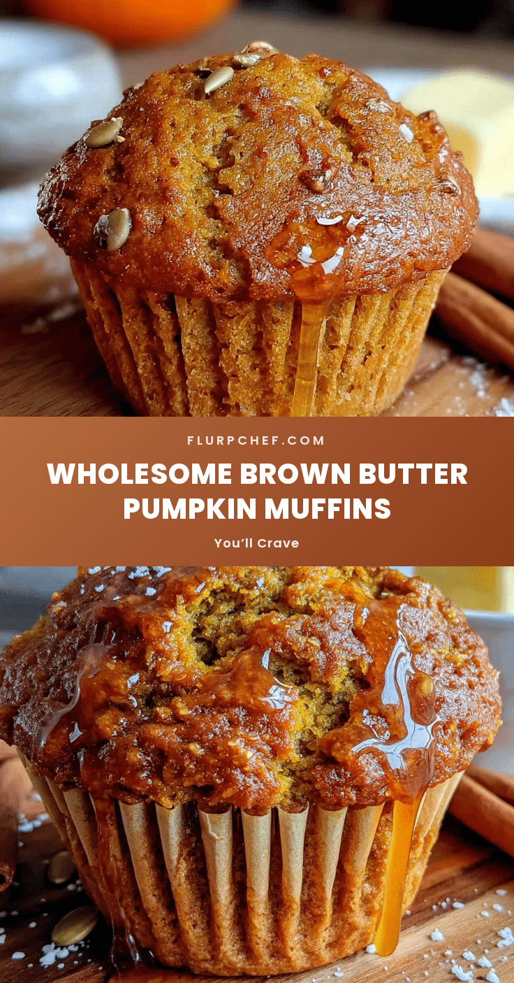 brown butter pumpkin muffins recipe